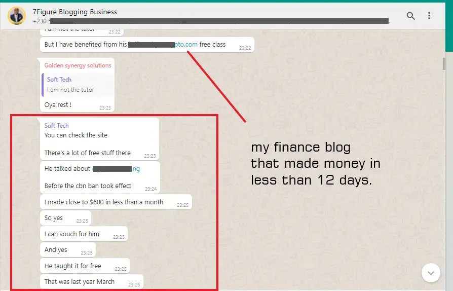 Blogging Earnings with Isuamfon Offiong