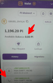 pi available balance transfer